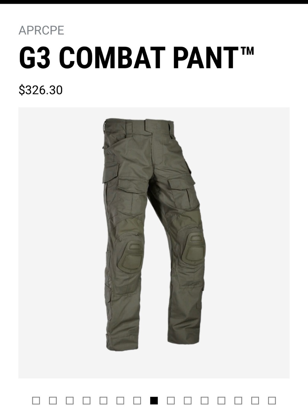 Crye Precision | APRCPE
G3 COMBAT PANT